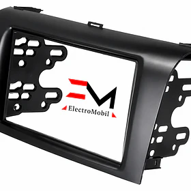 Adaptador de Radio 7” Mazda 3 2004-2009 | Bisel Color Negro
