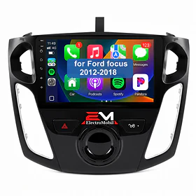 Bisel + Arnés para Radio 9” Ford Focus 2013-2015 | Adaptador 