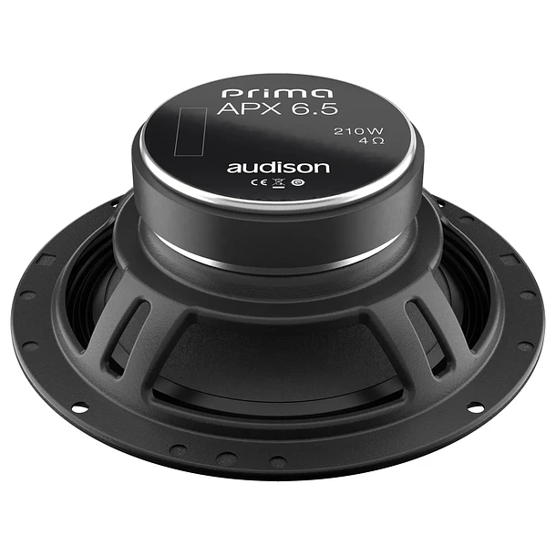 Parlantes Audison Prima APX 6.5” Coaxiales | 70W RMS | 210W Máx 5