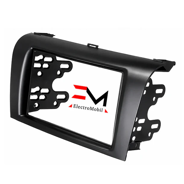 Adaptador de Radio 7” Mazda 3 2004-2009 | Bisel Color Negro 1