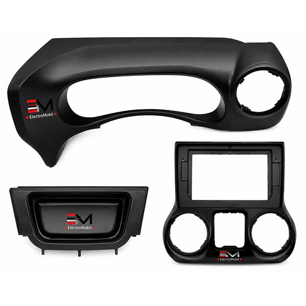 Adaptador de Radio 10.1” Jeep Wrangler / Rubicon 2010+ | Bisel  1