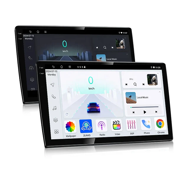 Radio Hawk HKR1002 10.1” Android | 4GB RAM + 64GB ROM | Apple CarPlay & Android Auto 1
