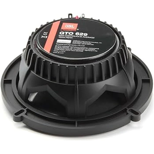     Parlantes JBL GTO 629 6.5” | 180W Máx. | ALTA GAMA | Alta fiabilidad  3
