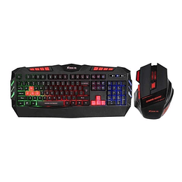 Kit Gamer Xtrike-me MK803 Kit Mouse + Teclado Multicolor