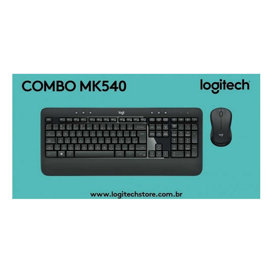 Mouse + Teclado Logitech Mk540 - Electro Mundo
