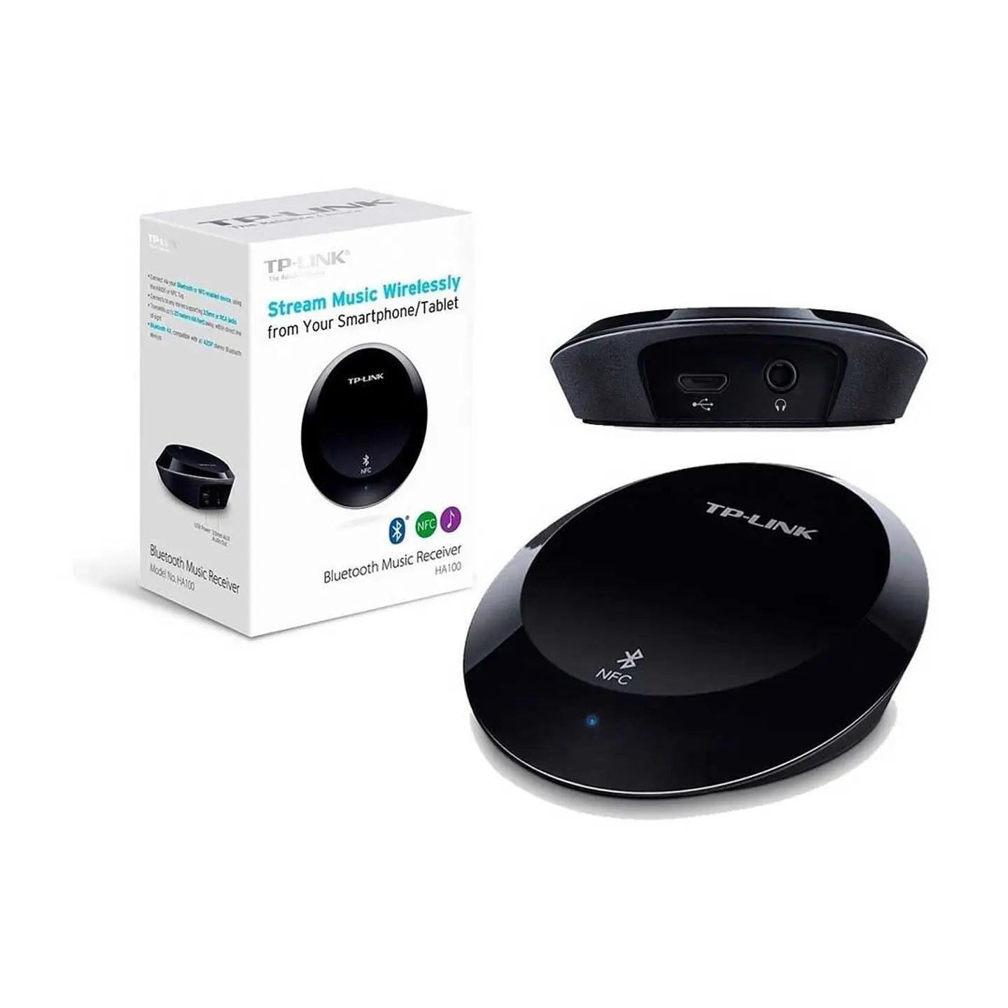 Receptor Audio Bluetooth Y Nfc Tp-link Ha100 5