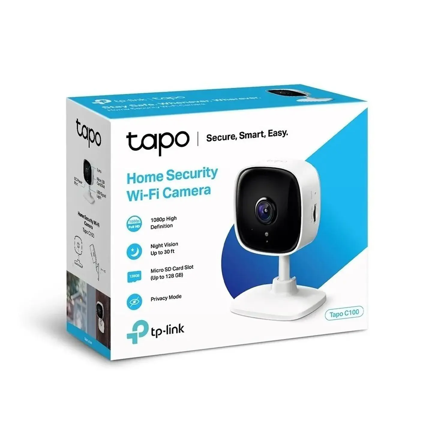 Tapo C100 Cámara de Seguridad Tp-link Wifi  - ElectroMundo 4