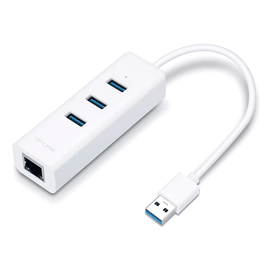Hub USB 3 Puertos USB 3.0 + Ethernet Gigabit TP-Link UE330