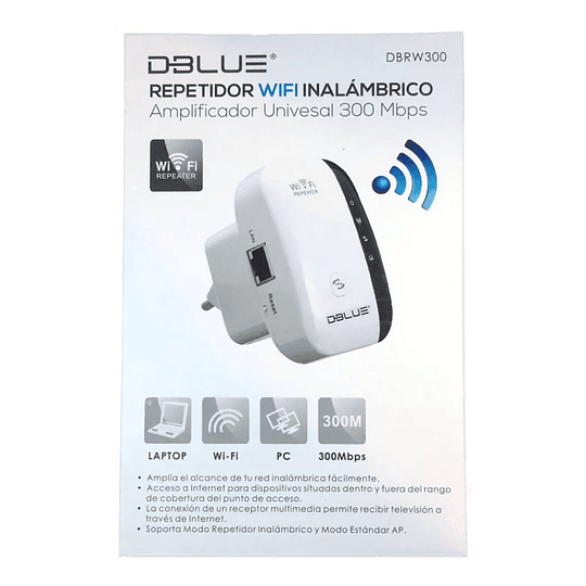 Extensor Wi-fi Universal Dblue 300mbps Dbrw300