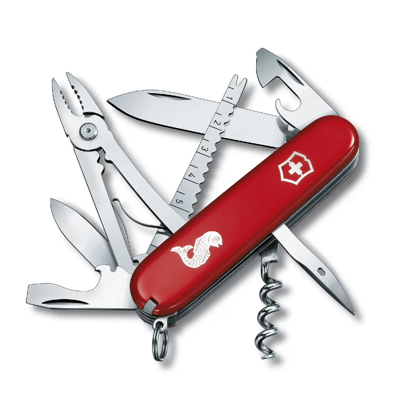 Navaja Victorinox Angler Rojo 1