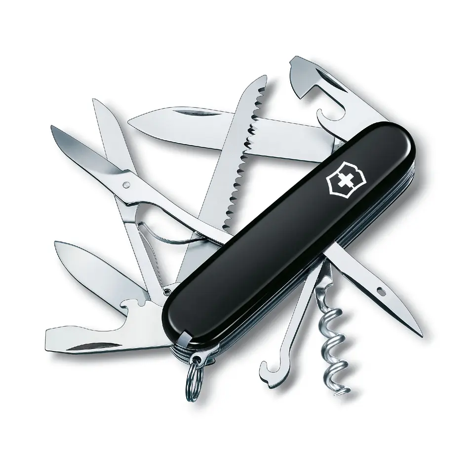 Navaja Victorinox Huntsman Negro - ElectroMundo  1