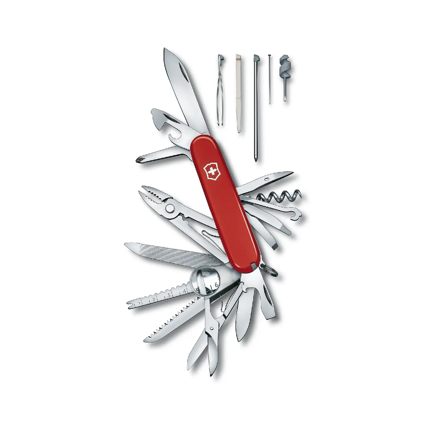 Navaja Victorinox Swiss Champ Rojo 2