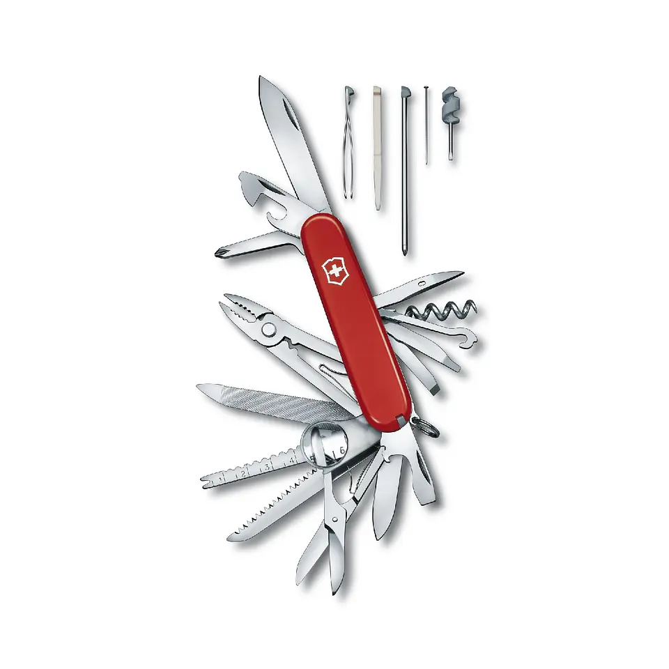 Navaja Victorinox Swiss Champ Rojo 2