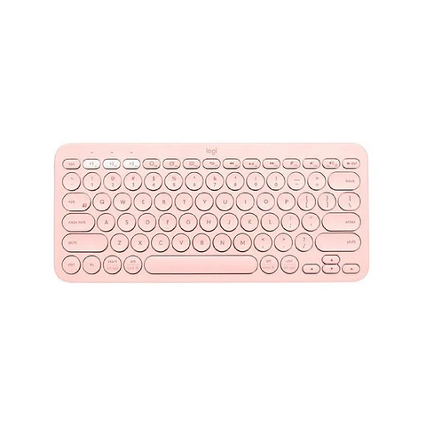 Teclado Logitech K380s Rosado