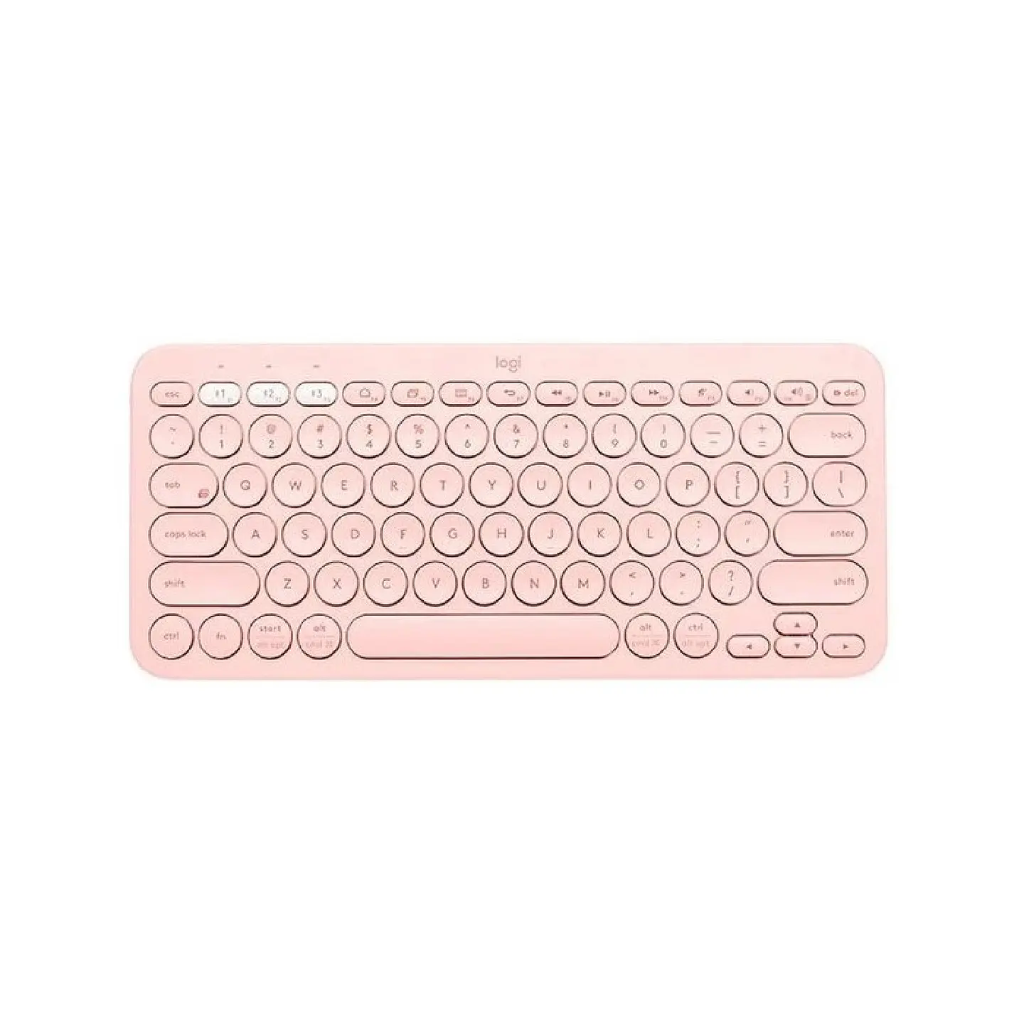 Teclado Logitech K380s Rosado 1