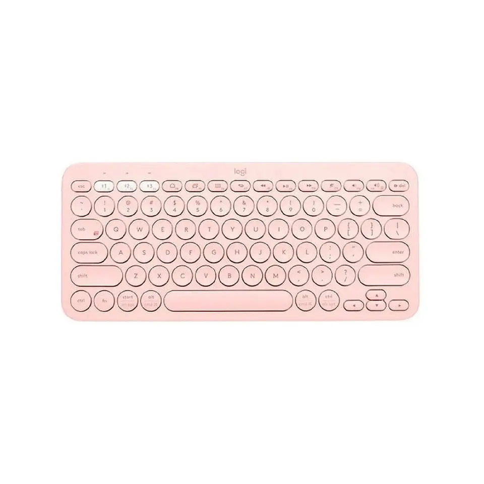 Teclado Logitech K380s Rosado 1
