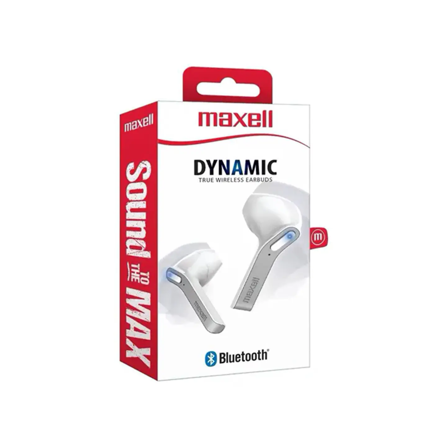 Audífonos Bluetooth Maxell Hook/ Blanco 2
