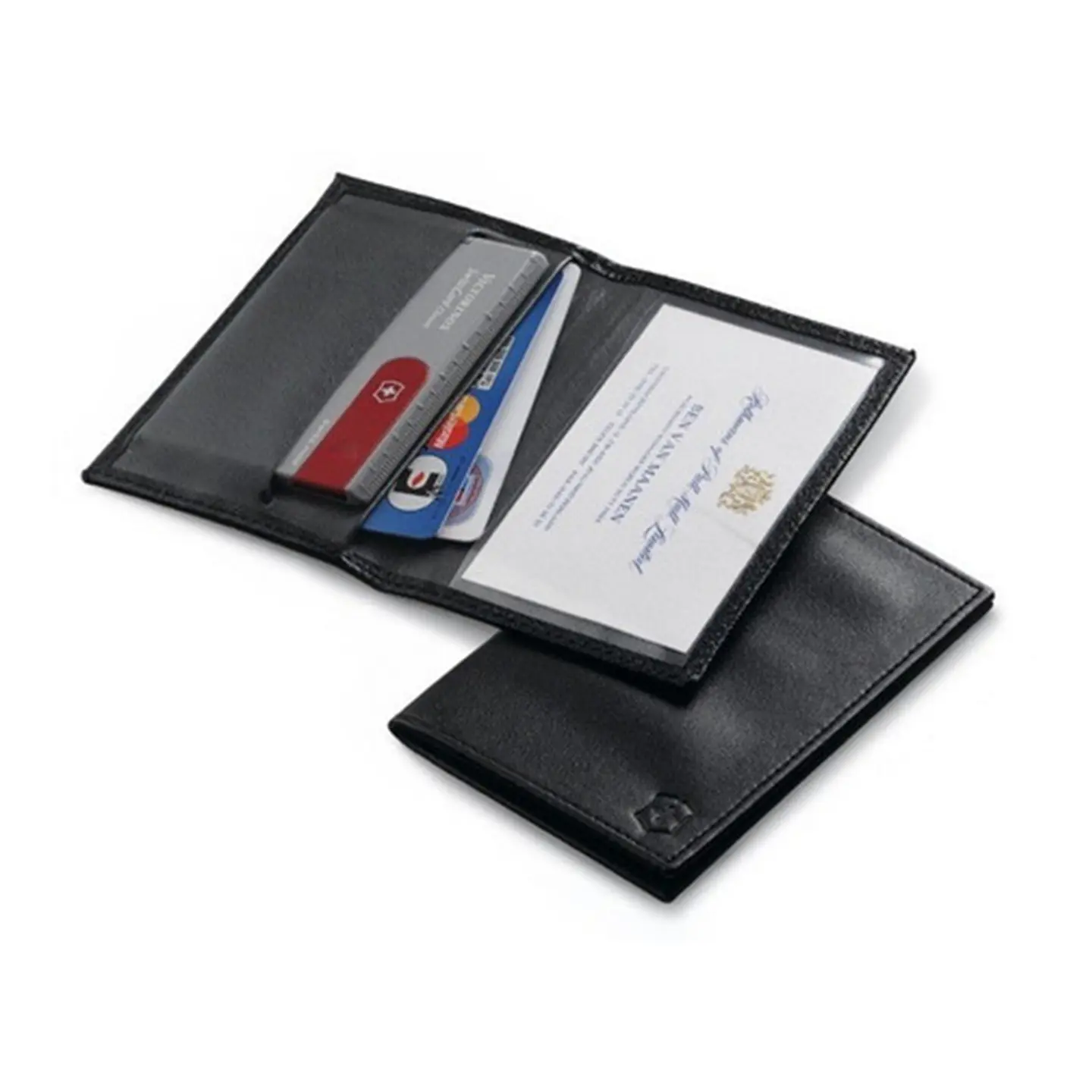 Billetera De Cuero Para Swiss Card Victorinox - ElectroMundo  2