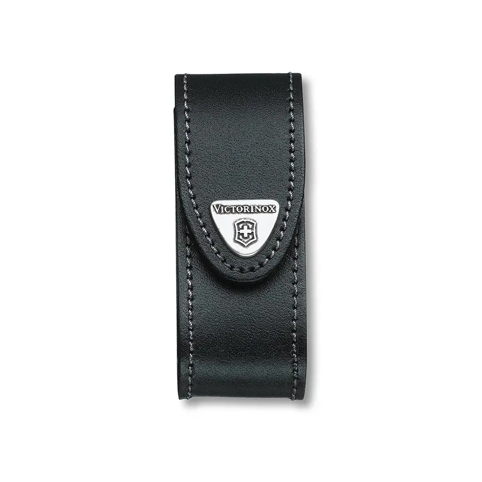 Estuche De Cuero Para Navaja Victorinox  4.0520.3 Negro - ElectroMundo 1