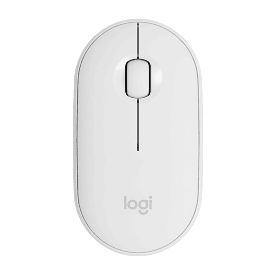 Mouse Bluetooth Logitech Pebble M350 Blanco