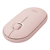 Mouse Bluetooth Logitech Pebble M350 Rosado