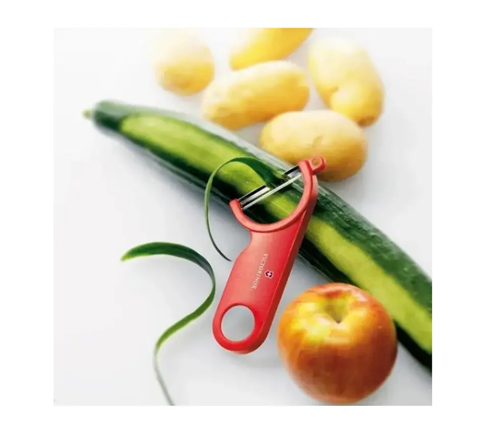 Pelador Papas Rojo / Negro Victorinox - Electromundo 2