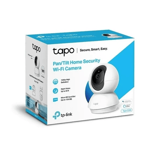 Tp Link Tapo C200 Cámara Wi-Fi Rotatoria de Seguridad para Casa 