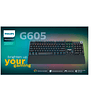 Teclado Gamer Mecanico Philips G605 Rainbow 