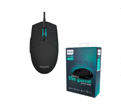 Mouse Gamer Philips SPK9304 - ElectroMundo.