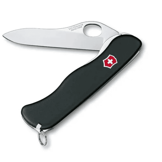  Victorinox afilador de cuchillos de bolsillo con clip, color  negro : Hogar y Cocina