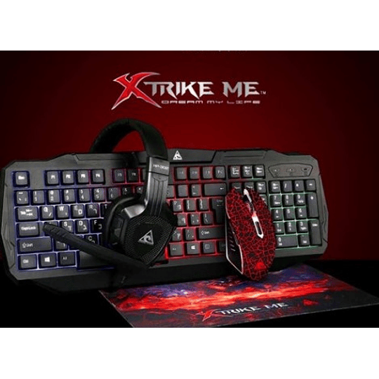 Kit Gamer Xtrike CM 400 - ElectroMundo