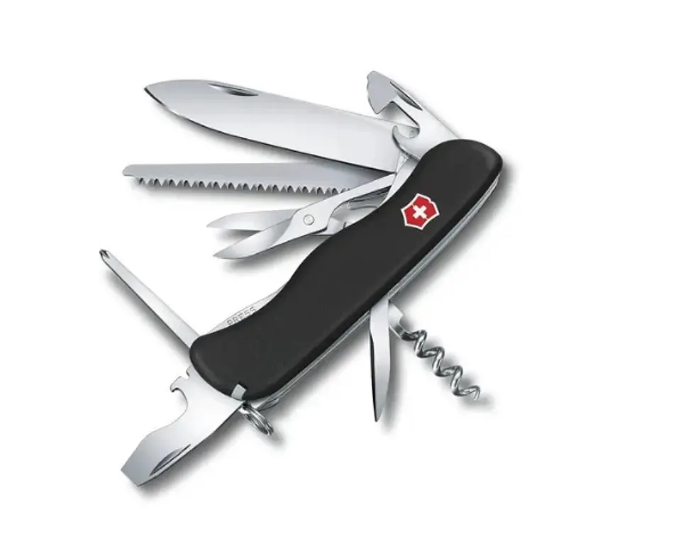 Navaja Victorinox Outrider Negro - Electromundo 1