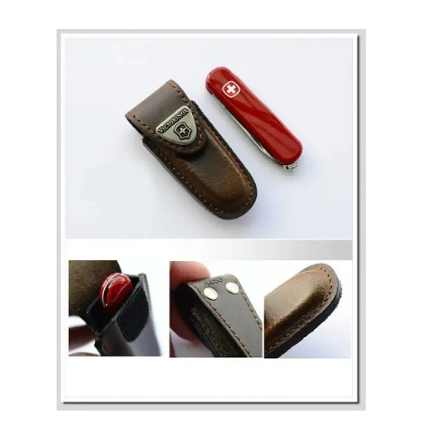 Estuche De Cuero 58mm Victorinox 4.0531 - Electromundo 3