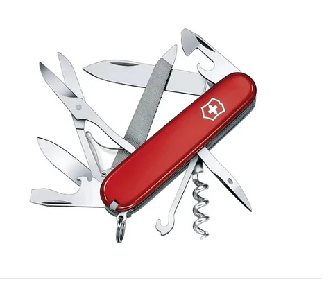Navaja Victorinox Mountaineer Rojo - Electromundo