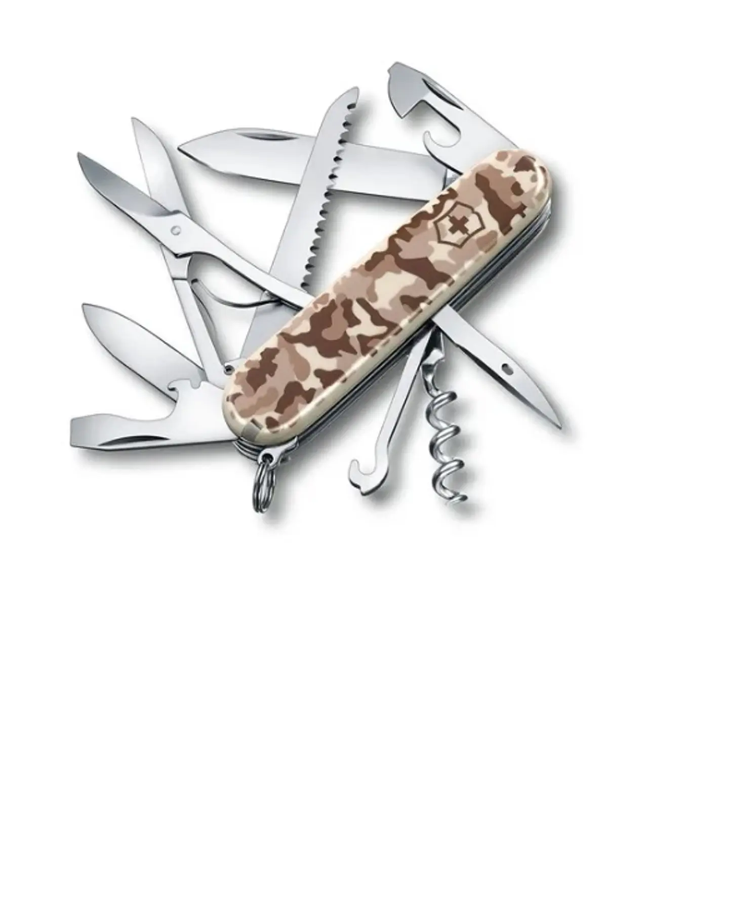 Navaja Victorinox Huntsman Camuflaje Café - Electromundo 1
