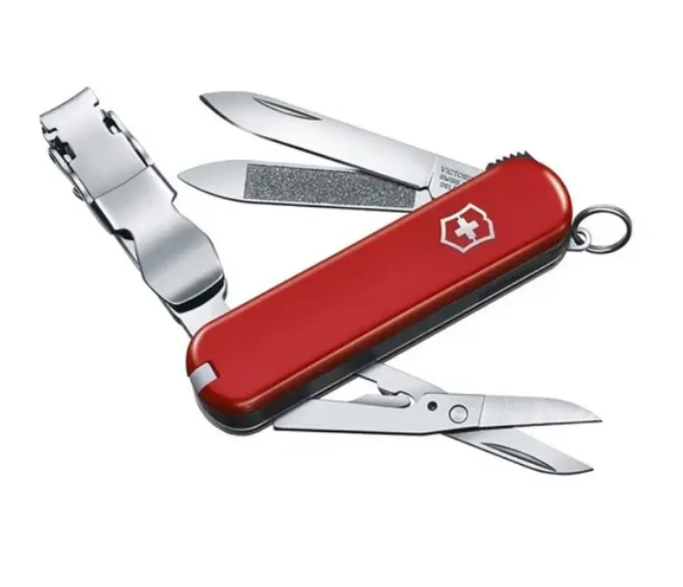 Navaja Victorinox Nailclip 580 Color Rojo - Electromundo 1