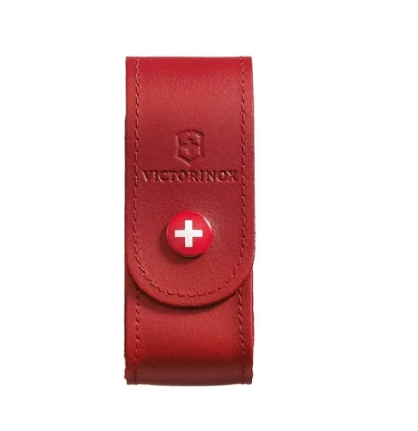 Estuche Cuero Rojo 91mm Victorinox 4.0520.1 - ElectroMundo 1