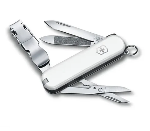 Navaja Victorinox Nailclip 580 Color Blanco - ElectroMundo