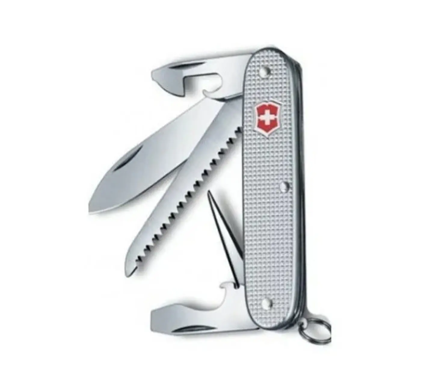 Navaja Victorinox Farmer Alox en Plata 2