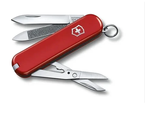 Victorinox Navaja Executive 81 Rojo 65mm - Electromundo