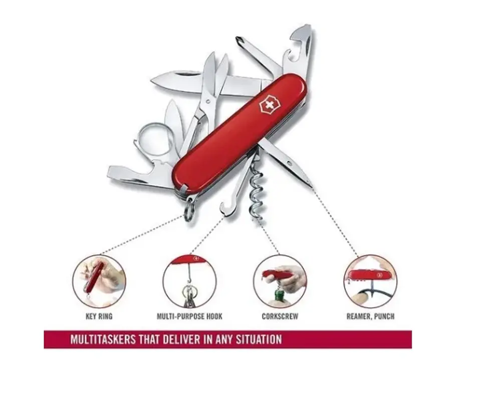 Navaja Victorinox Explorer Roja - Electromundo 2