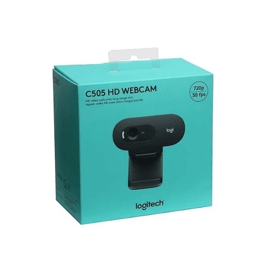 Cámara Webcam Hd Con Micrófono Logitech C505 - Electromundo