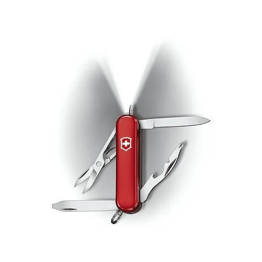 Navaja Victorinox Midnite Manager Color Rojo - Electromundo