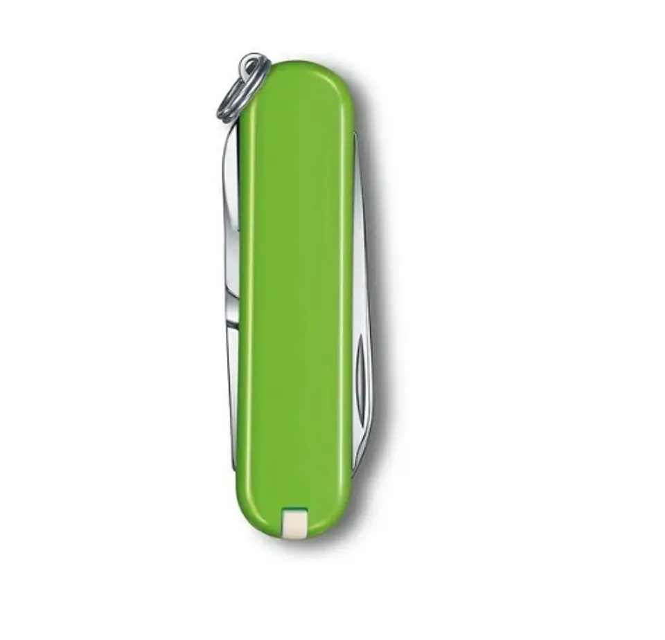 Navaja Victorinox Classic Smashed Avocado 58mm. Electromundo 3