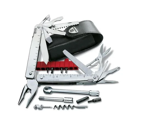 Navaja Victorinox Swiss Tool Ratchet Plata Electromundo
