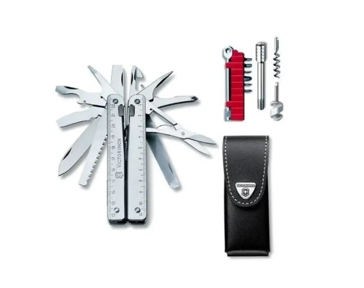 Navaja Victorinox Swiss Tool Ratchet Plata Electromundo 2