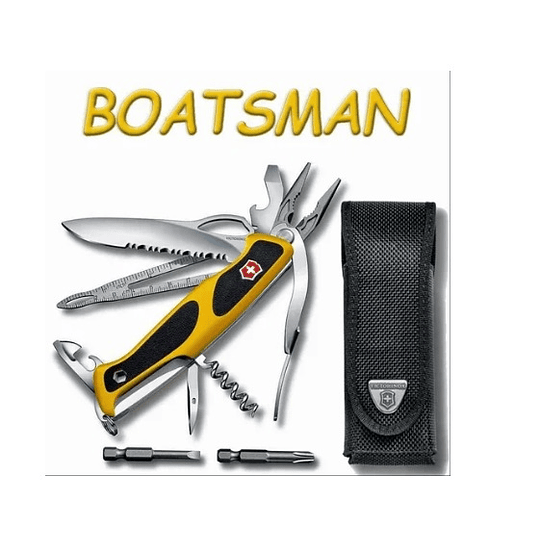 Navaja Victorinox Ranger Grip Boatsman 130mm.- Electromundo