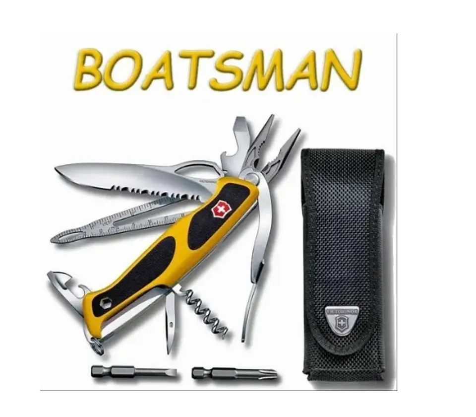 Navaja Victorinox Ranger Grip Boatsman 130mm.- Electromundo 2