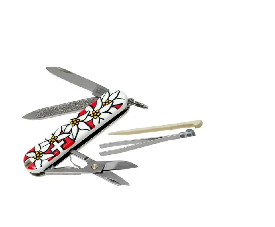 Navaja Victorinox Classic Edelweiss 58mm. Electromundo 2