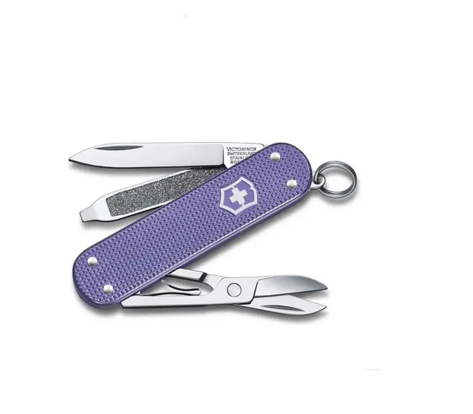 Navaja Victorinox Electric Lavender 58mm. Electromundo 1